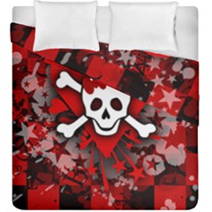 Skull Romance  Duvet Cover Double Side (King Size) from ArtsNow.com