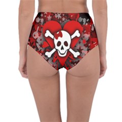 Reversible High-Waist Bikini Bottoms 