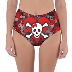 Reversible High-Waist Bikini Bottoms 