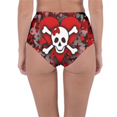 Reversible High-Waist Bikini Bottoms 