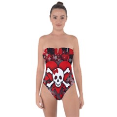 Tie Back One Piece Swimsuit 