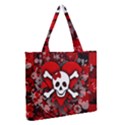 Zipper Medium Tote Bag Front