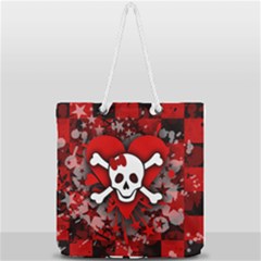 Full Print Rope Handle Tote (Large) 