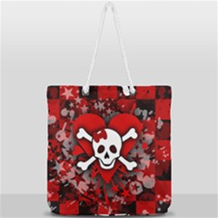 Full Print Rope Handle Tote (Large) 