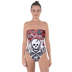 Tie Back One Piece Swimsuit 