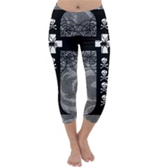 Capri Winter Leggings  Front