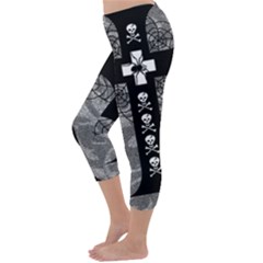 Capri Winter Leggings  Back