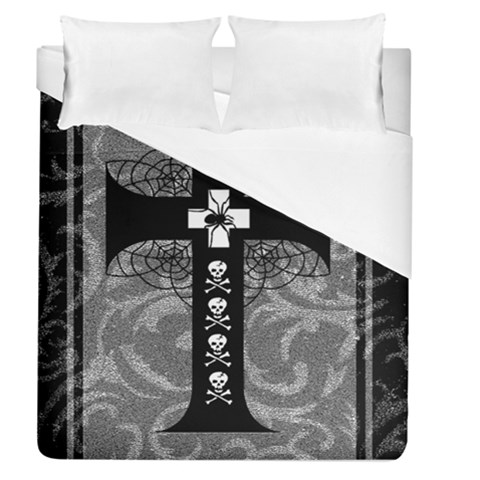 Spider Web Cross Duvet Cover (Queen Size) from ArtsNow.com