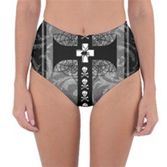 Reversible High-Waist Bikini Bottoms 