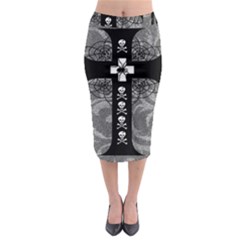 Midi Pencil Skirt 