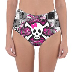 Reversible High-Waist Bikini Bottoms 