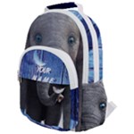 Dumbo elephant Rounded Multi Pocket Backpack