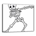 Halloween Dabbing Skeleton Canvas 24  x 20  (Stretched)