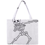 Halloween Dabbing Skeleton Mini Tote Bag