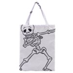 Halloween Dabbing Skeleton Classic Tote Bag