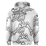 Halloween Dabbing Skeleton Men s Pullover Hoodie