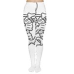 Halloween Dabbing Skeleton Tights