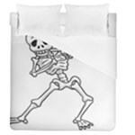 Halloween Dabbing Skeleton Duvet Cover (Queen Size)