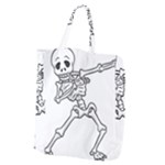 Halloween Dabbing Skeleton Giant Grocery Tote