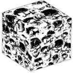 Halloween Grunge Skulls Storage Stool 12 