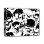 Halloween Grunge Skulls Deluxe Canvas 14  x 11  (Stretched)