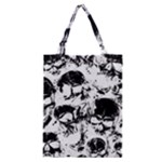 Halloween Grunge Skulls Classic Tote Bag