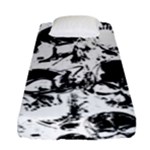 Halloween Grunge Skulls Fitted Sheet (Single Size)