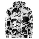 Halloween Grunge Skulls Men s Pullover Hoodie