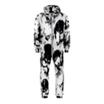 Halloween Grunge Skulls Hooded Jumpsuit (Kids)