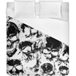 Halloween Grunge Skulls Duvet Cover (California King Size)