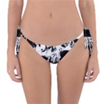 Halloween Grunge Skulls Reversible Bikini Bottom