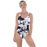 Halloween Grunge Skulls Bring Sexy Back Swimsuit