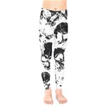 Halloween Grunge Skulls Kids  Leggings