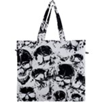 Halloween Grunge Skulls Canvas Travel Bag