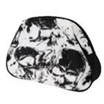 Halloween Grunge Skulls Full Print Accessory Pouch (Small)