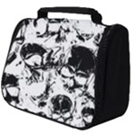 Halloween Grunge Skulls Full Print Travel Pouch (Big)