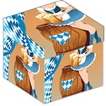 oktoberfest blonde beer girl Storage Stool 12 