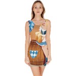 oktoberfest blonde beer girl Bodycon Dress