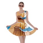 oktoberfest blonde beer girl Skater Dress