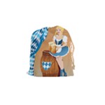 oktoberfest blonde beer girl Drawstring Pouch (Small)