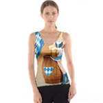 oktoberfest blonde beer girl Tank Top