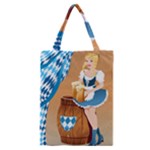 oktoberfest blonde beer girl Classic Tote Bag