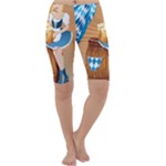 oktoberfest blonde beer girl Cropped Leggings 