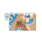 oktoberfest blonde beer girl Canvas Cosmetic Bag (Small)