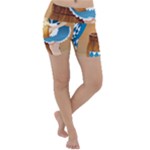 oktoberfest blonde beer girl Lightweight Velour Yoga Shorts