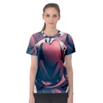 dark thanksgiving dinner Women s Sport Mesh Tee