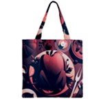 dark thanksgiving dinner Zipper Grocery Tote Bag