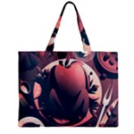 dark thanksgiving dinner Zipper Mini Tote Bag