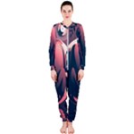 dark thanksgiving dinner OnePiece Jumpsuit (Ladies)