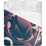 dark thanksgiving dinner Duvet Cover (California King Size)